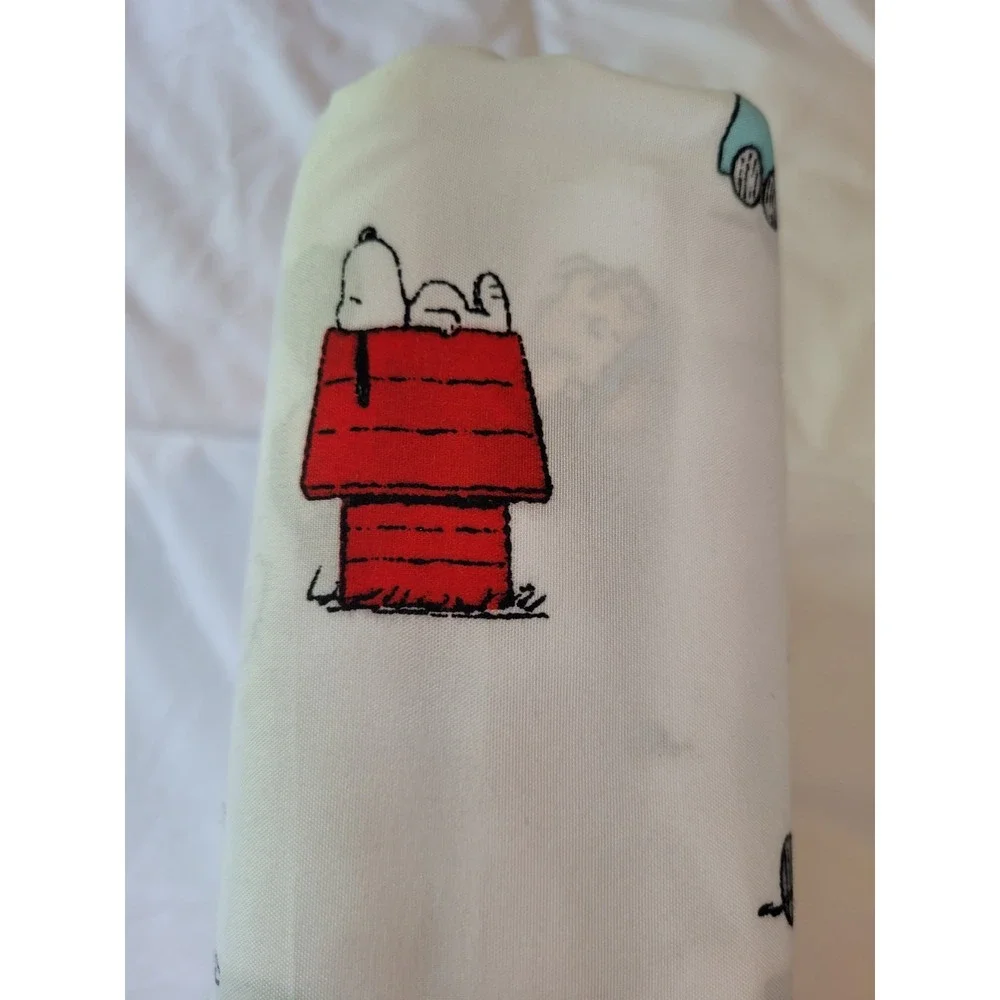 Peanuts Snoopy FULL Bed Sheet Set Woodstock Charlie Brown Linus Peppermint Patty